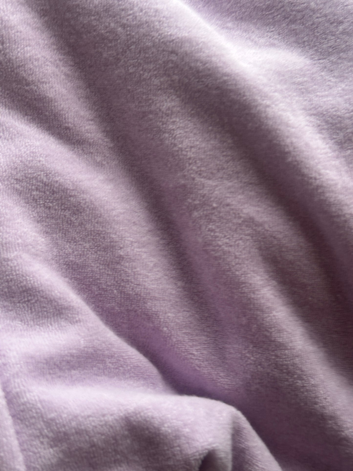 relax wear pile long pants lavender
