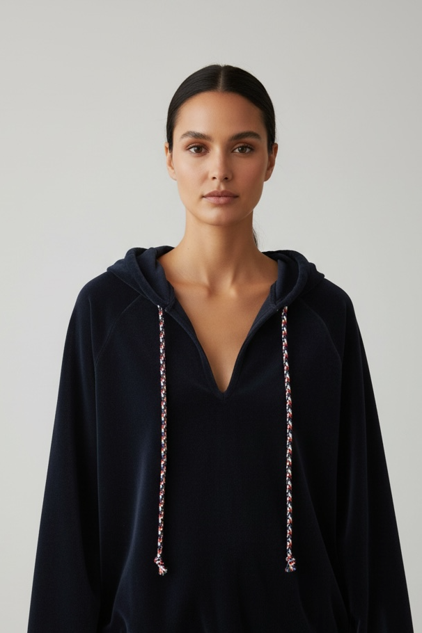 relax wear velor  Hooded