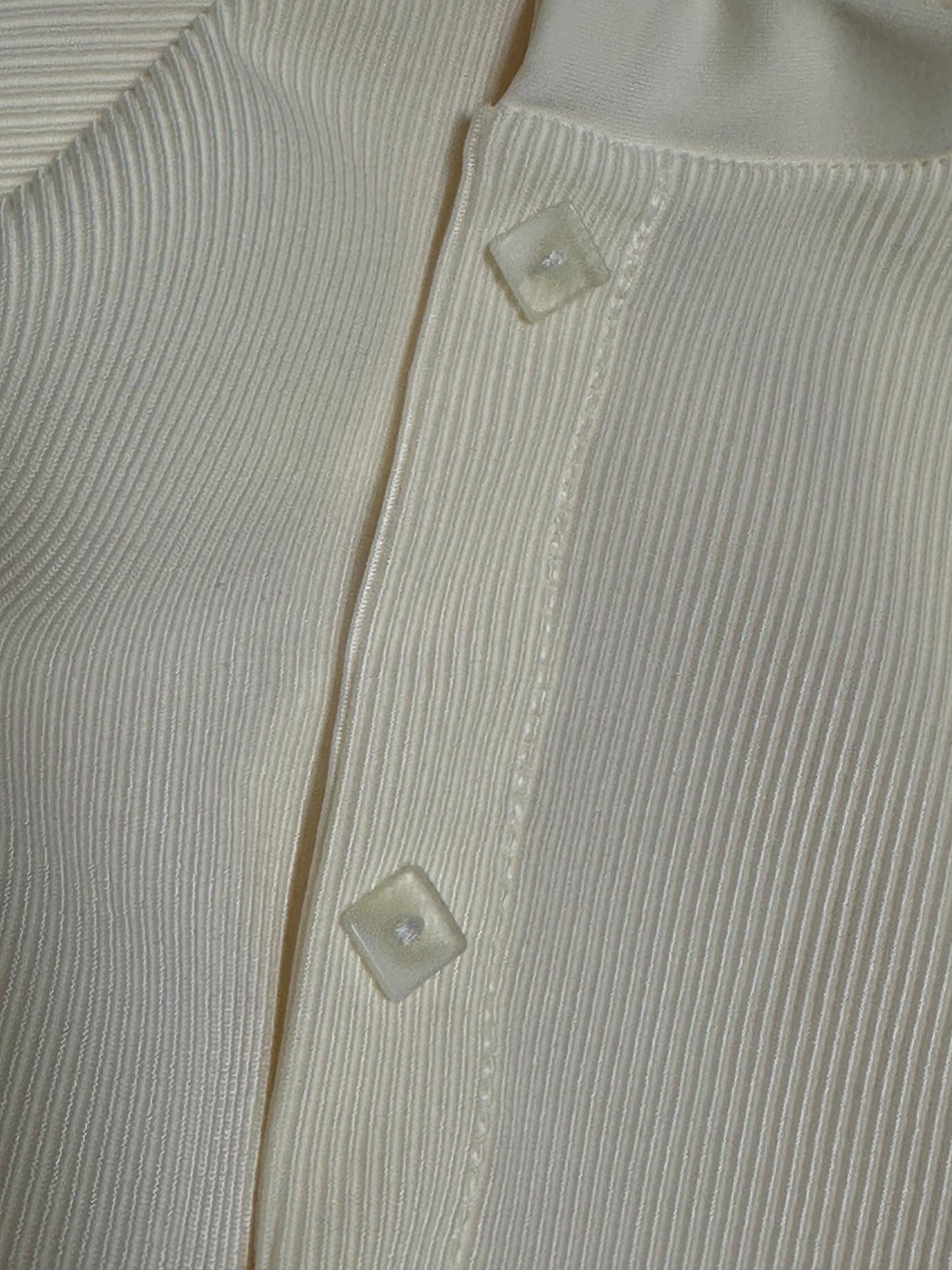 rash guard rib cardigan milk