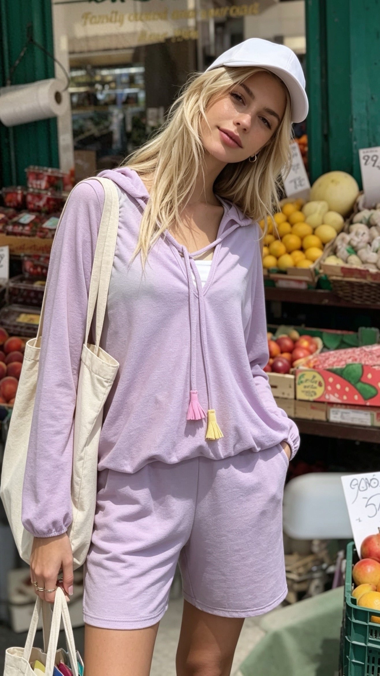 pile relax wear foodie lavender