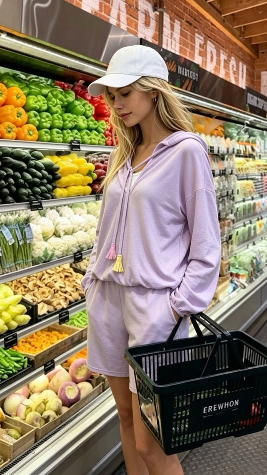 pile relax wear foodie lavender