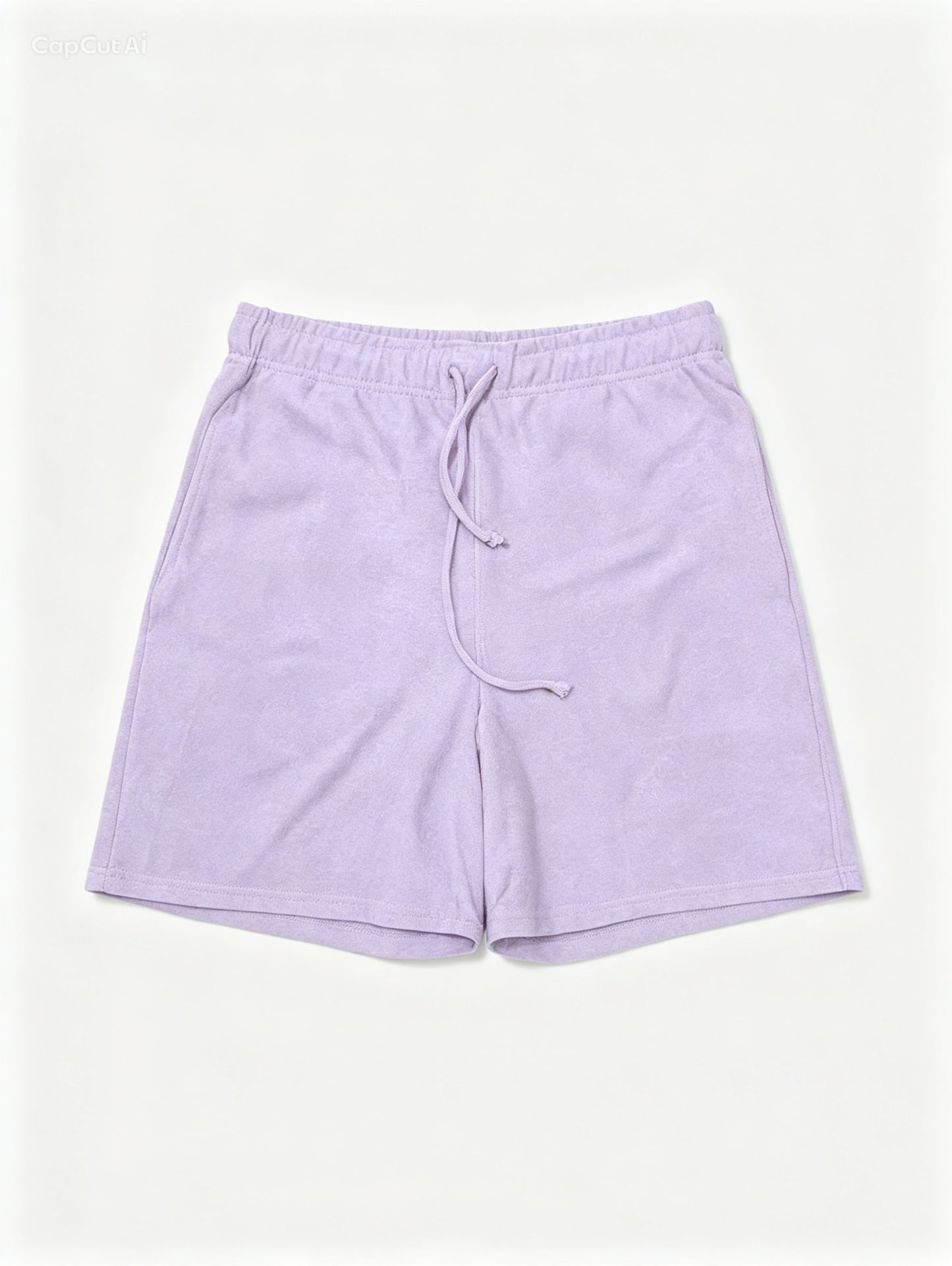 pile relax wear halfpants lavender