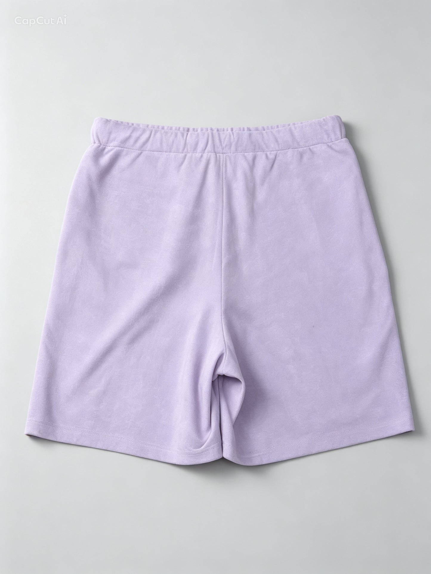 pile relax wear halfpants lavender