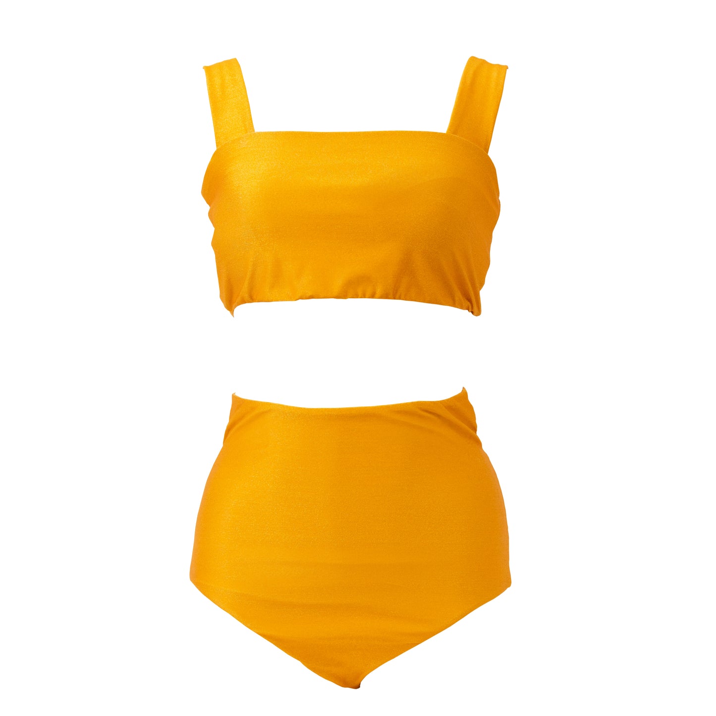 Reversible separate yellow glitter